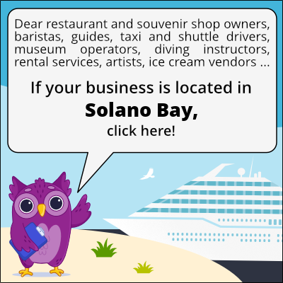 to business owners in Baia di Solano