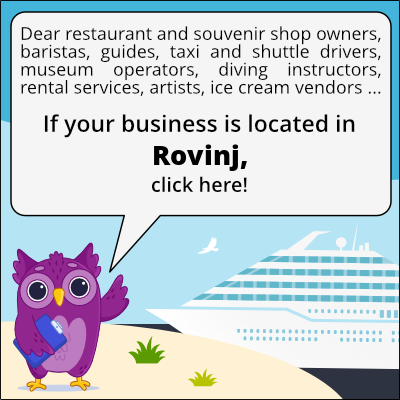 to business owners in Rovigno