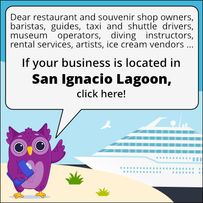 to business owners in Laguna di San Ignacio