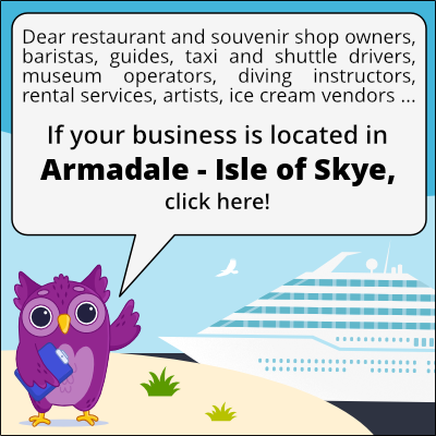 to business owners in Armadale - Isola di Skye