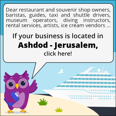 to business owners in Ashdod - Gerusalemme