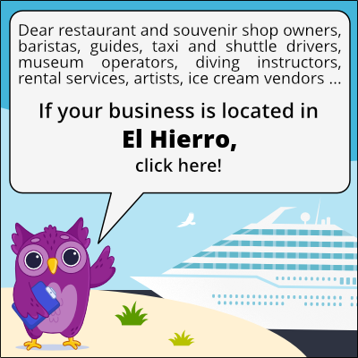 to business owners in El Hierro