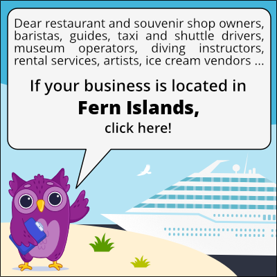 to business owners in Isole Farne