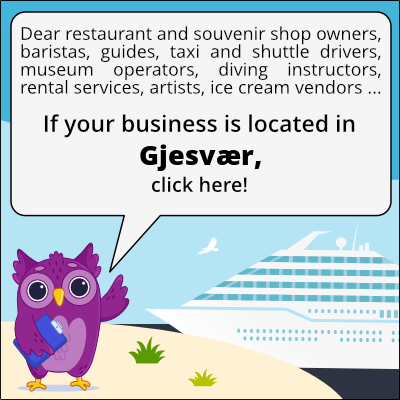 to business owners in Gjesvær