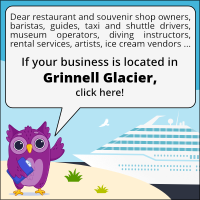 to business owners in Ghiacciaio Grinnell
