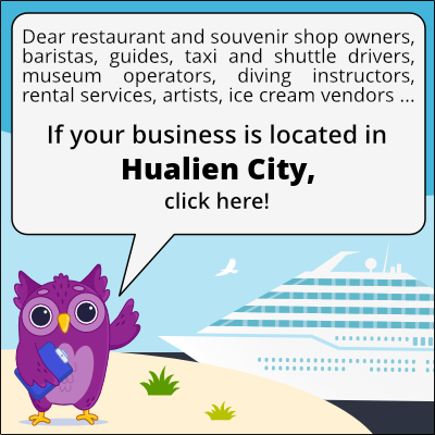 to business owners in Città di Hualien