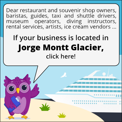 to business owners in Ghiacciaio Jorge Montt