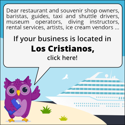 to business owners in Los Cristianos