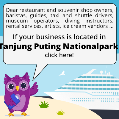 to business owners in Parco nazionale di Tanjung Puting