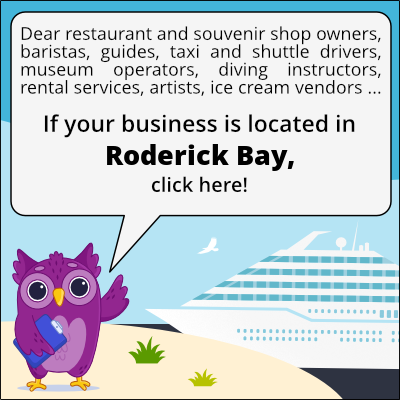 to business owners in Baia di Roderick