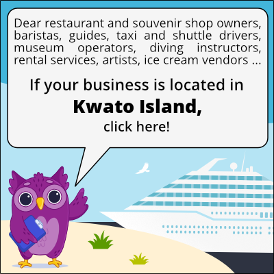 to business owners in Isola di Kwato