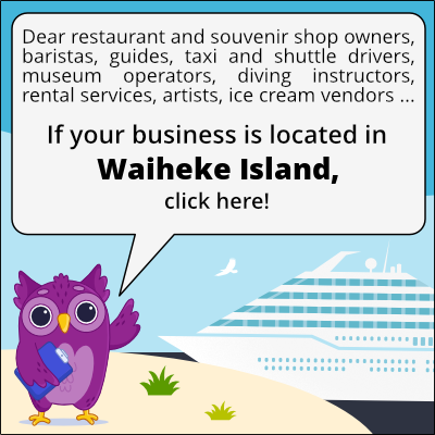 to business owners in Isola di Waiheke