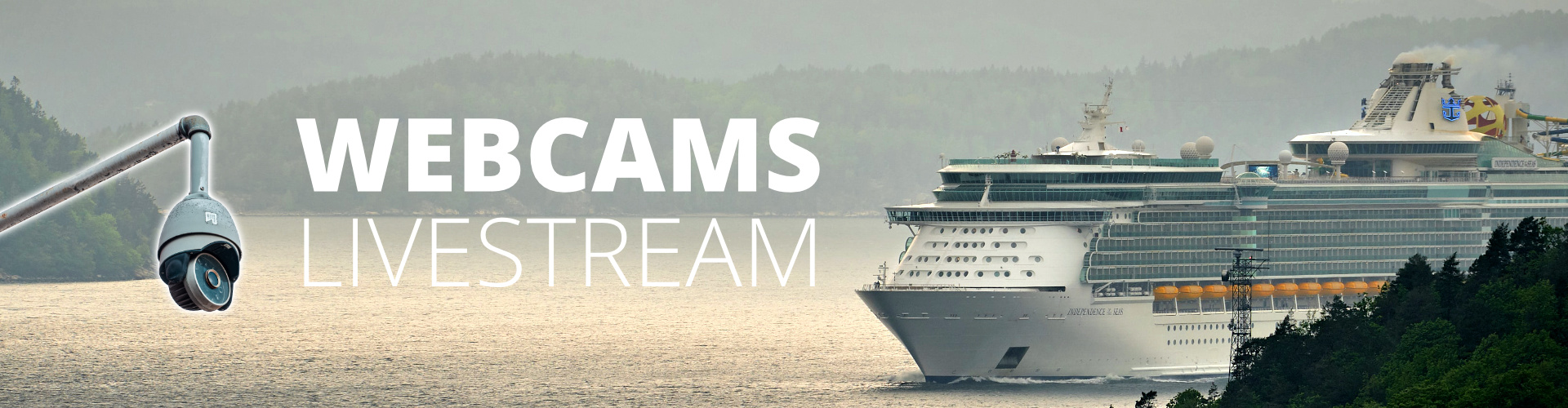 Kreuzfahrtschiff Webcams und Livestream